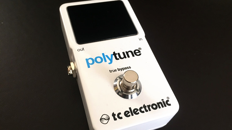 TC ELECTRONIC PolyTune2 レビュー｜フリー音楽素材の01SoundEarth